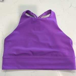 Lululemon high neck sports bra, size 10